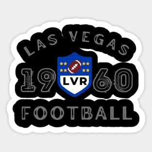 Las Vegas Football Vintage Style Sticker